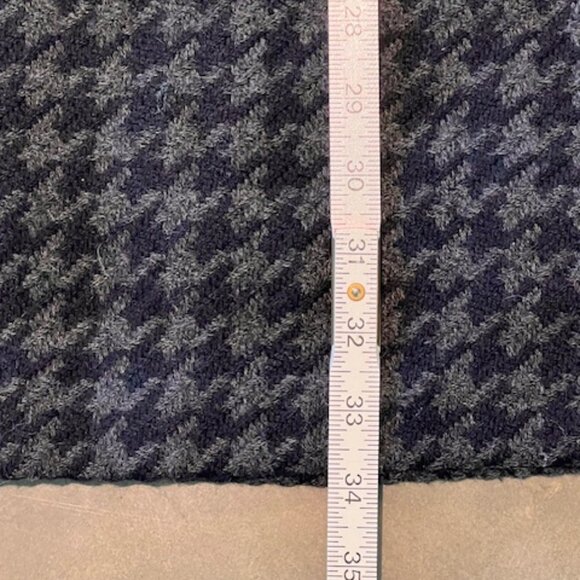 THEORY Classic Houndstooth Tweed Dress, Size 12 - Picture 7 of 7